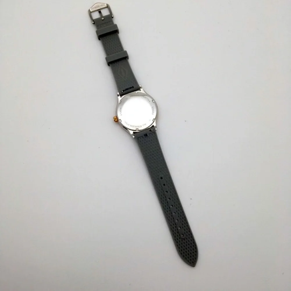 Fossil BQ1566 Gold Gray Stainless Steel Watch
